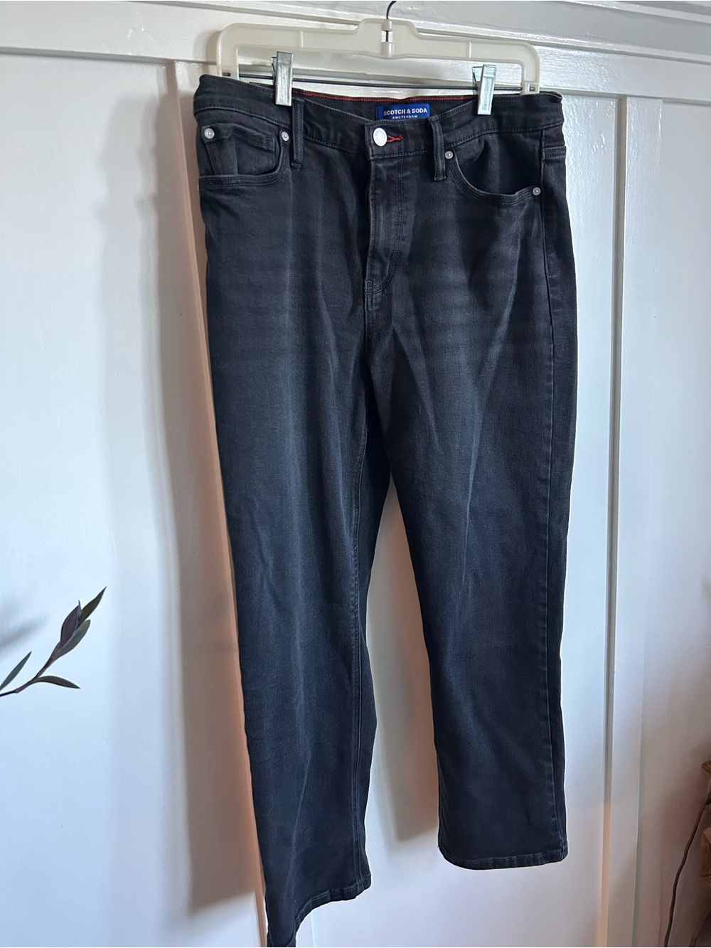 Scotch and Soda Black Denim Pants